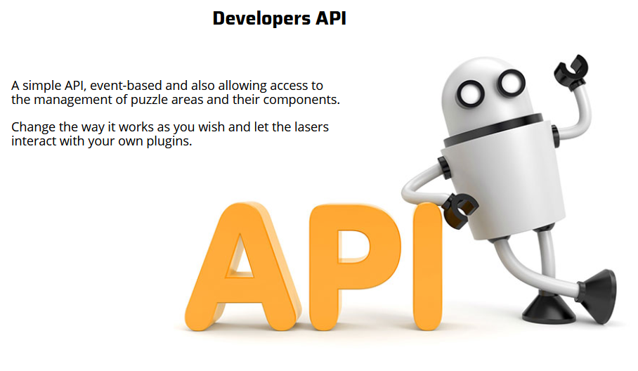 Lasers Enigma developer API